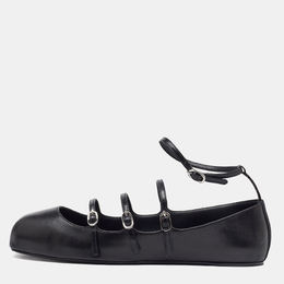 Alexander McQueen: Чёрные балетки 