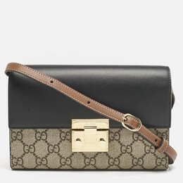 Gucci: Многоцветный клатч  GG Supreme
