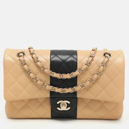 Chanel: Бежевая сумка 