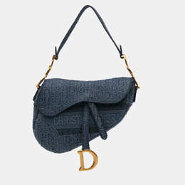 Dior: Голубая сумка 