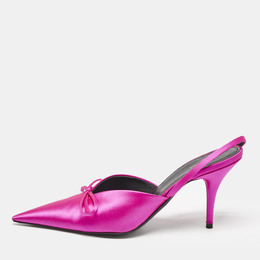 Balenciaga: Розовые туфли  Knife