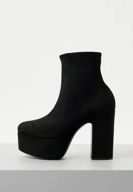 Casadei: Чёрные ботинки 