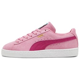 PUMA: Розовые кроссовки  Suede
