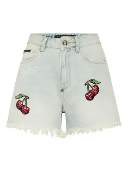 Philipp Plein: Шорты с вышивкой 