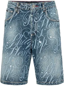 Philipp Plein: Джинсовые шорты 