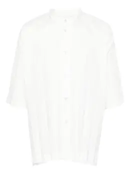 Homme Plissé Issey Miyake: Белая рубашка 