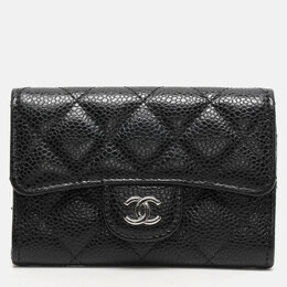 Chanel: Чёрный картхолдер 