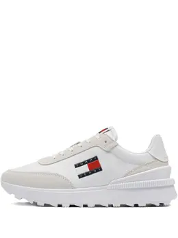 Tommy Jeans: Белые кроссовки 