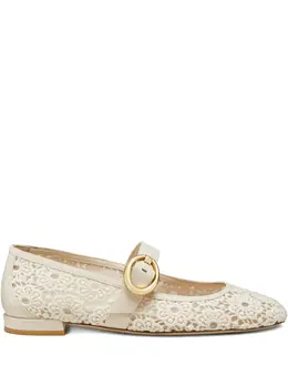 Stuart Weitzman: Светлые балетки 