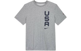 Nike: Серая футболка 