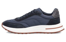 Loro Piana: Голубые кроссовки 