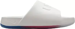 Nike: Белые шлёпанцы 