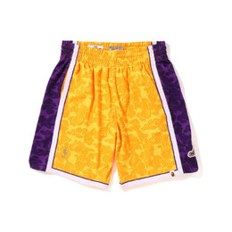 A BATHING APE: Фиолетовые шорты 