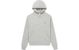New Balance: Серый свитшот 
