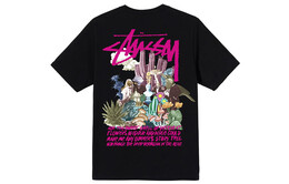 Stussy: Оранжевая футболка 