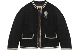 Gucci: Чёрная куртка 