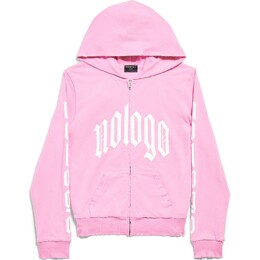 Balenciaga: Розовый свитшот 