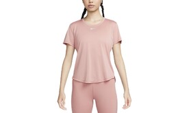 Nike: Розовая футболка  Dri FIT