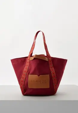 Coccinelle: Бордовая сумка 