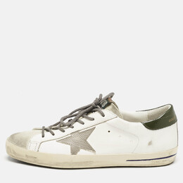 Golden Goose: Белые кроссовки  Super Star