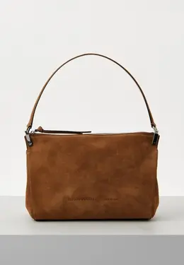 Emporio Armani: Коричневая сумка 