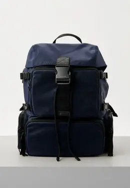 Trussardi: Синий рюкзак 