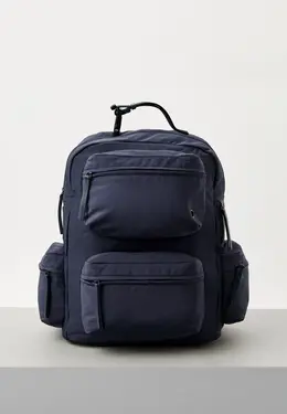 Trussardi: Синий рюкзак 