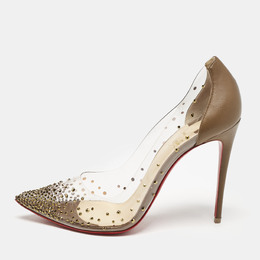 Christian Louboutin: Прозрачные туфли 