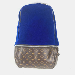 Louis Vuitton: Голубой рюкзак 