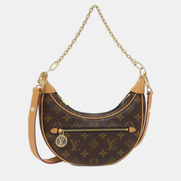 Louis Vuitton: Коричневая сумка 