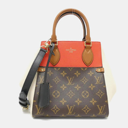 Louis Vuitton: Коричневая сумка-шоппер 