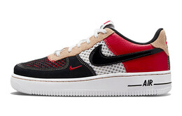 Nike: Чёрные кроссовки  Air Force 1