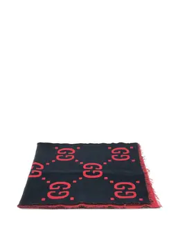 Gucci Pre-Owned: Синий шарф 