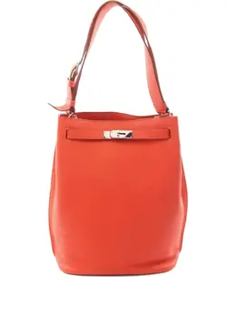 Hermès Pre-Owned: Оранжевая сумка 