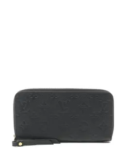 Louis Vuitton Pre-Owned: Чёрный кошелёк 