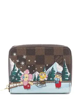 Louis Vuitton Pre-Owned: Коричневый кошелёк 