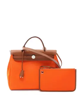 Hermès Pre-Owned: Оранжевая сумка 