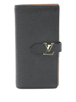 Louis Vuitton Pre-Owned: Чёрный кошелёк 