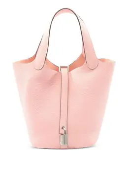 Hermès Pre-Owned: Розовая сумка-шоппер 