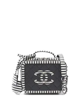 CHANEL Pre-Owned: Чёрная сумка 