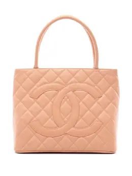CHANEL Pre-Owned: Розовая сумка-шоппер 
