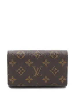 Louis Vuitton Pre-Owned: Коричневый кошелёк 
