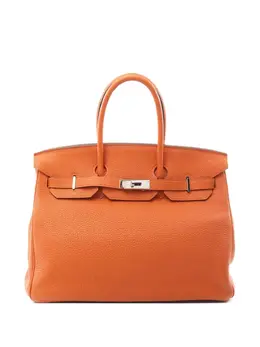 Hermès Pre-Owned: Оранжевая сумка 