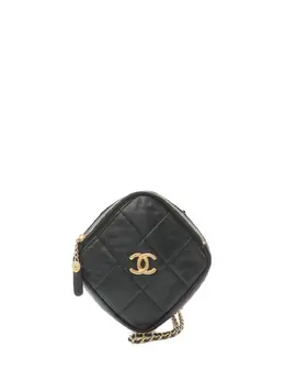 CHANEL Pre-Owned: Чёрная сумка 