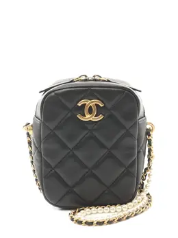CHANEL Pre-Owned: Чёрная сумка 