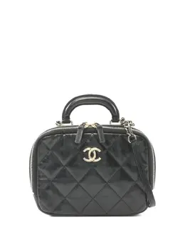 CHANEL Pre-Owned: Чёрная сумка 