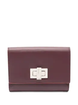 Fendi Pre-Owned: Красный кошелёк 
