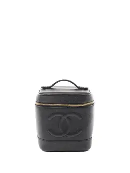 CHANEL Pre-Owned: Чёрная сумка 