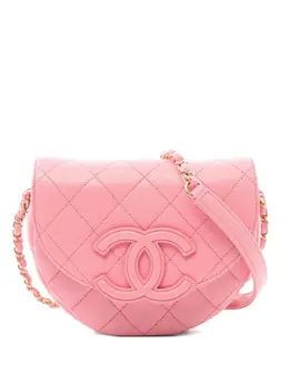 CHANEL Pre-Owned: Розовая сумка 