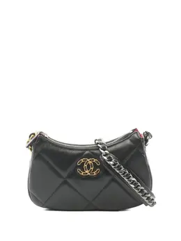 CHANEL Pre-Owned: Чёрная сумка 